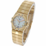 Chopard St.Moritz Gold 18 Karat Perlmutt Ziffernblatt ca.1990 Vorschau