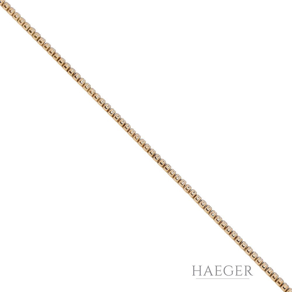 Wellendorff Tennisarmband 18cm Gelbgold 18 Karat mit 1ct Diamanten - Bild 4