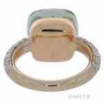 Pomellato Nudo Ring Gr.51 Roségold 18 Karat mit Prasiolith und Diamanten Vorschau
