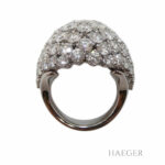 Ring Gr. 53 Weißgold 750/ 18 Karat mit 6ct Diamanten Vorschau