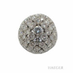 Ring Gr. 53 Weißgold 750/ 18 Karat mit 6ct Diamanten Vorschau