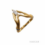 Carerra y Carerra Ring Gr. 52 Gelbgold 750/ 18 Karat mit 0,3 ct Diamanten Vorschau