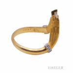 Carerra y Carerra Ring Gr. 52 Gelbgold 750/ 18 Karat mit 0,3 ct Diamanten Vorschau