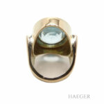 Aquamarin Ring Gr. 56 Gelbgold 585/ 14 Karat Vorschau