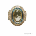 Aquamarin Ring Gr. 56 Gelbgold 585/ 14 Karat Vorschau