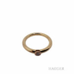 Ring Gr. 54 Gelbgold Rosegold 585/ 14 Karat 0,10 ct Diamanten Vorschau