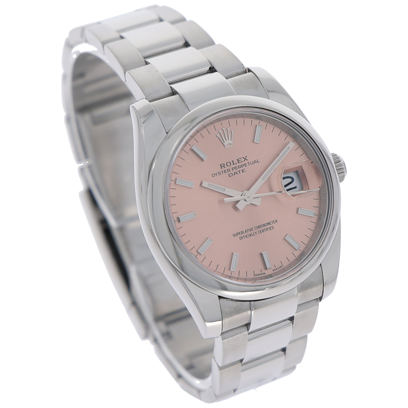 Rolex Oyster Perpetual Date Referenz 115200 FULL SET 2021
