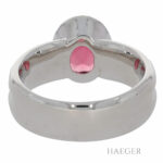 Rubellit Ring Gr. 63 Weißgold 750/ 18 Karat 0,20 ct Diamanten Vorschau