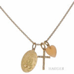 Sevigne Kette 44 cm Gelbgold 750/ 18 Karat 0,15 ct Diamant - Bild 2 Vorschau