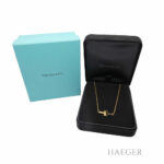 Tiffany and Co. T Kette 750 Gelbgold/ 18 Karat mit Box und Papieren Vorschau