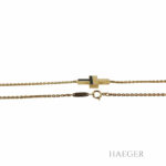 Tiffany and Co. T Kette 750 Gelbgold/ 18 Karat mit Box und Papieren Vorschau