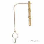 Tiffany and Co. Krawattenklammer 750/ 18 Karat mit Originalbox Vorschau