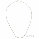 Tiffany & Co. T Smile Gr. 36 cm Gelbgold 750/ 18 Karat 0,10 Diamant Vorschau