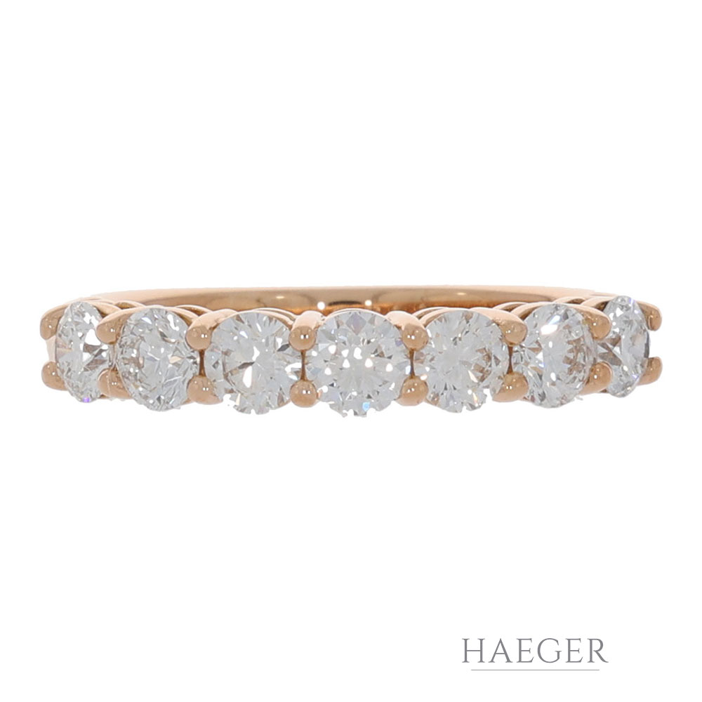 Tiffany and Co. Forever Ring Gr. 52 Gelbgold 750/ 18 Karat 0,93 ct Diamant