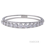 Armreif Weissgold 18 Karat mit Diamanten Vorschau
