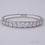 Armreif Weissgold 18 Karat mit Diamanten Vorschau