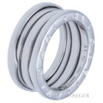 Bulgari B.Zero1 3 Band Ring Gr.51 Weißgold 18 Karat Vorschau