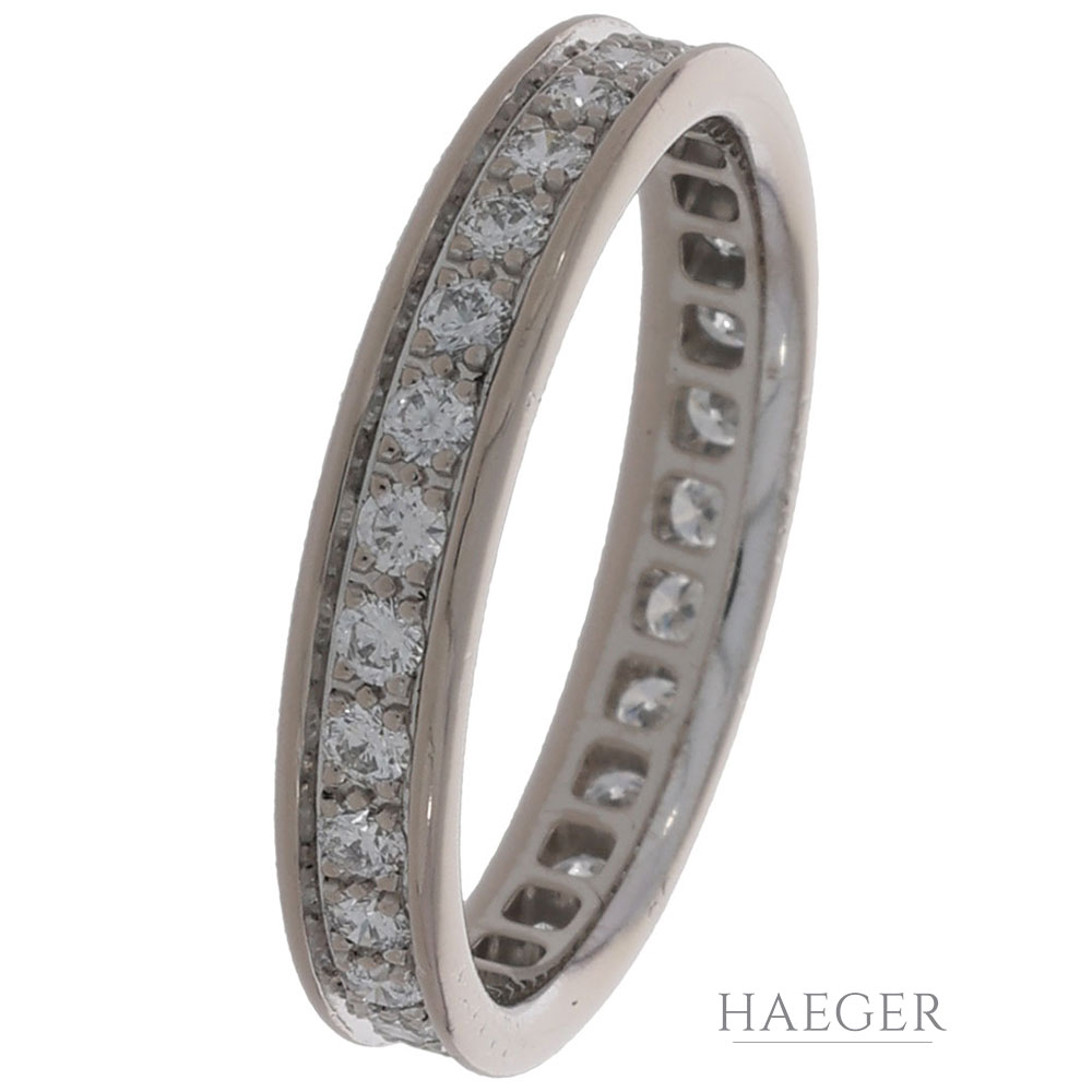 cartier ring weissgold 750 mit diamanten