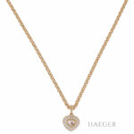 Chopard Happy Diamonds Kette 44cm Gelbgold 18 Karat mit 0,5ct Diamanten Vorschau