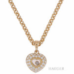 Chopard Happy Diamonds Kette 44cm Gelbgold 18 Karat mit 0,5ct Diamanten Vorschau