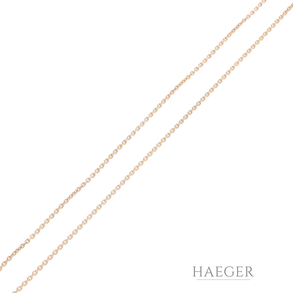 Chopard Happy Diamonds Kette und Anhaenger 18 Karat