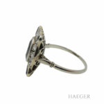 Ring Weissgold 585 Saphir mit Diamanten Vorschau