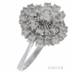 Diamant Ring Gr.55 Weißgold 18 Karat mit 1,45ct Vorschau