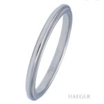 Tiffany Milgrain Ring Platin Vorschau