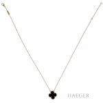 Van cleef collier gelbgold 18 karat mit box Vorschau