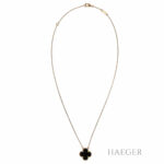 Van cleef collier gelbgold 18 karat mit box Vorschau