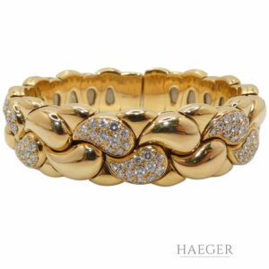 Chopard Armreif Gelbgold 18 Karat Diamanten