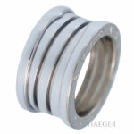 Bulgari B.Zero1 3 Band Gr. 51 Weißgold 18 Karat mit Original Box Vorschau