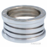 Bulgari B.Zero1 3 Band Gr. 51 Weißgold 18 Karat mit Original Box Vorschau