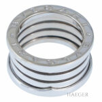 Bulgari B.Zero1 3 Band Gr. 51 Weißgold 18 Karat mit Original Box Vorschau