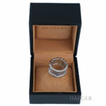 Bulgari B.Zero1 3 Band Gr. 51 Weißgold 18 Karat mit Original Box - Bild 4 Vorschau