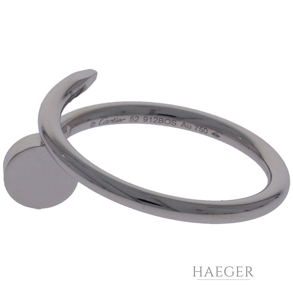 Cartier Juste Un Clou Ring Gr.52 Weißgold 18 Karat Full Set 2024