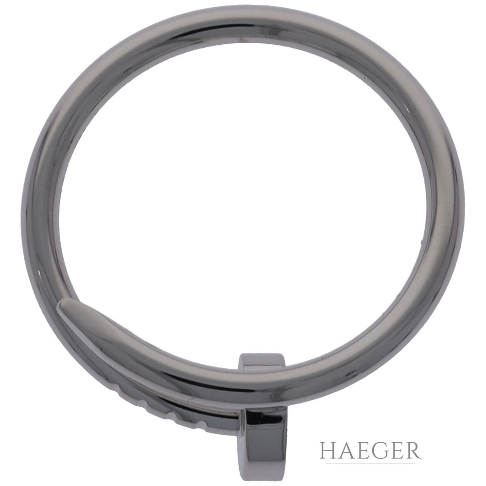 Cartier Juste Un Clou Ring kleines Modell Gr.52 Weißgold 18 Karat Full Set 2024 - Bild 4