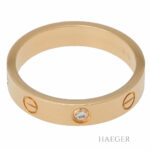 Cartier Love Diamant Ring kleines Modell Gr.56 Gelbgold 18 Karat Vorschau
