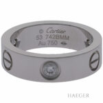 Cartier Love Ring klassisches Modell mit drei Diamanten Gr.53 Full Set 2024 Vorschau