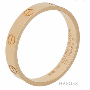 Cartier Love Ring kleines Modell Gr.62 Gelbgold 18 Karat Full Set 2024