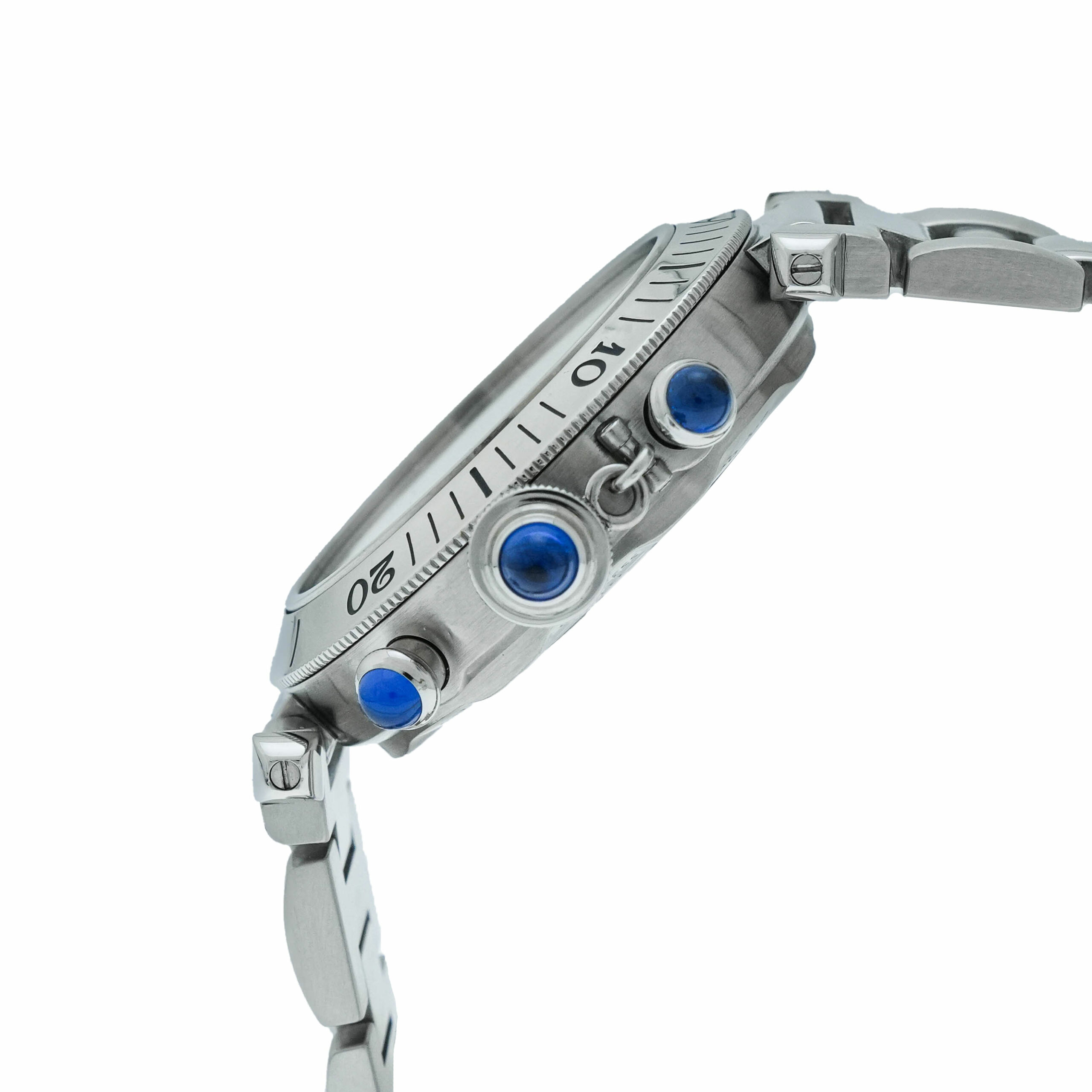 Cartier Pasha Ref. 2113 Automatik 38mm Stahl