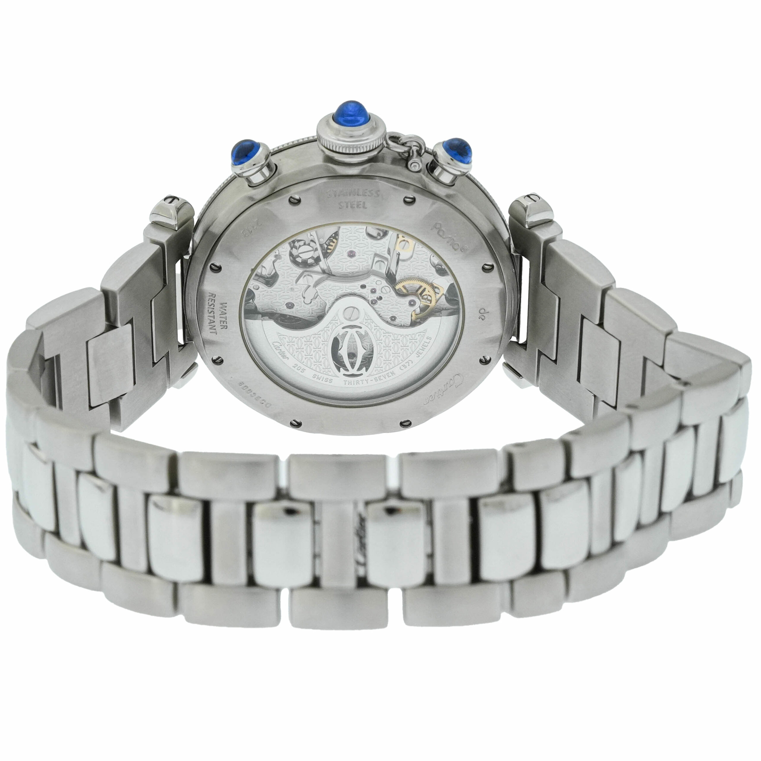 Cartier Pasha Ref. 2113 Automatik 38mm Stahl