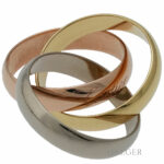 Cartier Trinity Ring Tricolor 18 Karat Vorschau