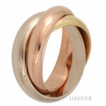 Cartier Trinity Ring großes Modell Gr.52 Gold 18 Karat Vorschau