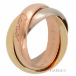 Cartier Trinity Ring großes Modell Gr.57 Gold 18 Karat mit Zertifikat Vorschau