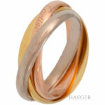 Cartier Trinity Ring kleines Modell Gr.54 Gold 18 Karat Vorschau