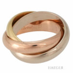 Cartier Trinity Ring großes Modell Gr.52 Gold 18 Karat Vorschau