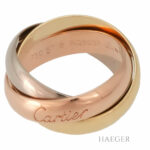 Cartier Trinity Ring großes Modell Gr.57 Gold 18 Karat mit Zertifikat Vorschau