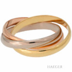 Cartier Trinity Ring kleines Modell Gr.54 Gold 18 Karat Vorschau