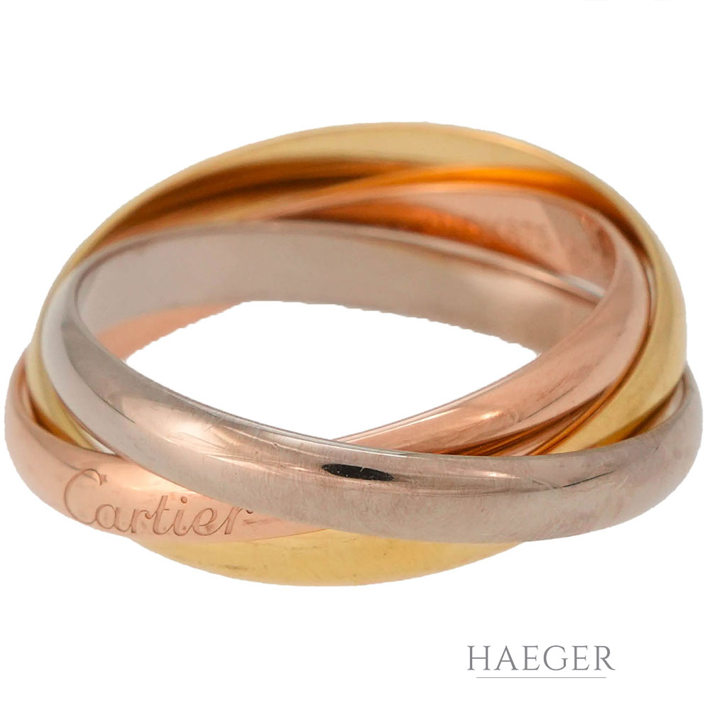 Cartier Trinity Ring kleines Modell Gr.54 Gold 18 Karat